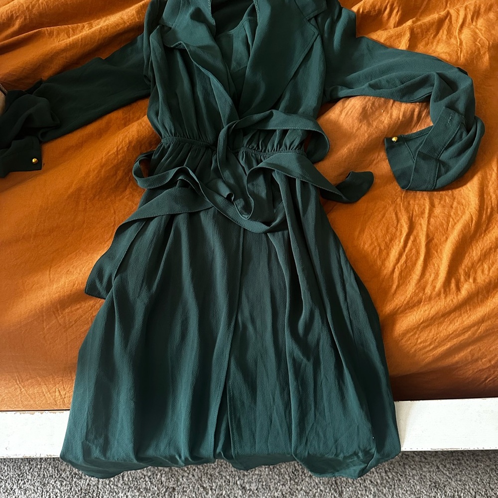 Elegant Green Women's Dress